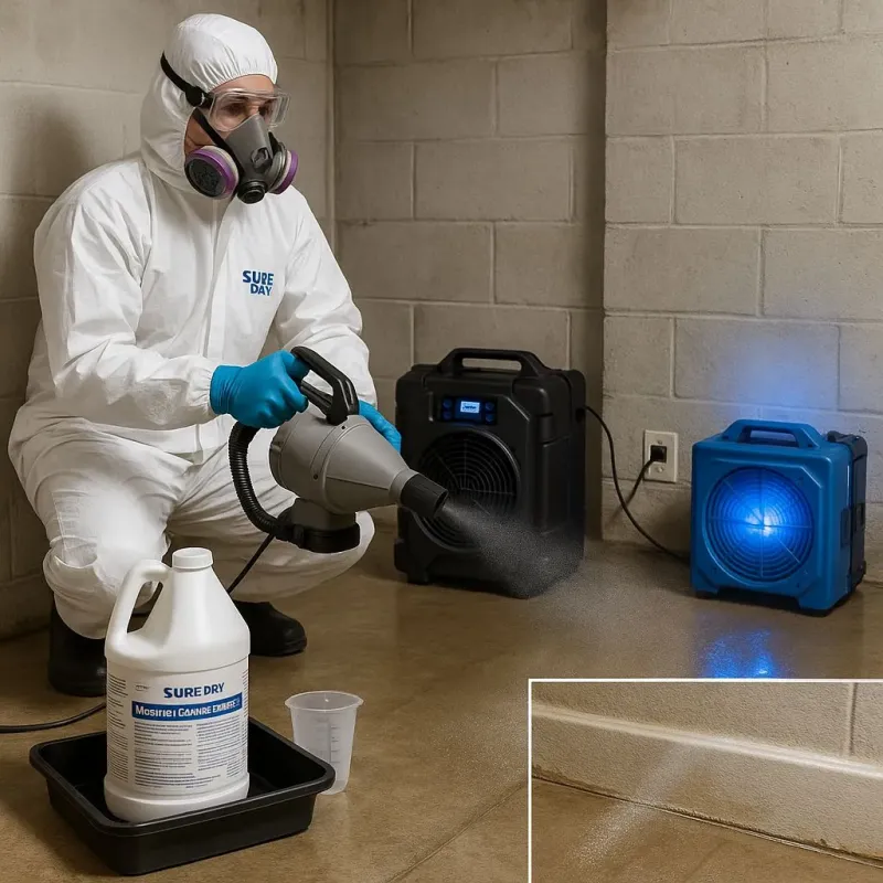 Sanitization and Odor Removal process in Watertown, CT